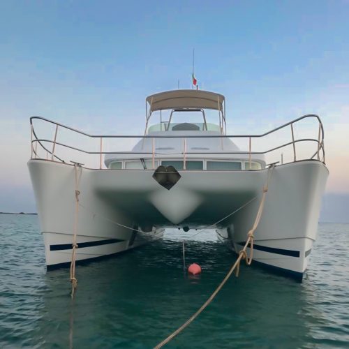 catamarano porto cesareo gallipoli